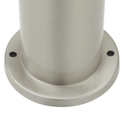 vidaXL Bollard Light with Outlet 50 cm Stainless Steel IP44