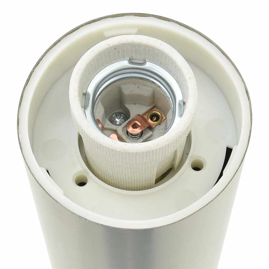 vidaXL Bollard Light with Sensor&Outlet 50 cm Stainless Steel IP44