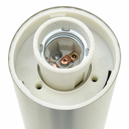 vidaXL Bollard Light with Sensor&Outlet 50 cm Stainless Steel IP44