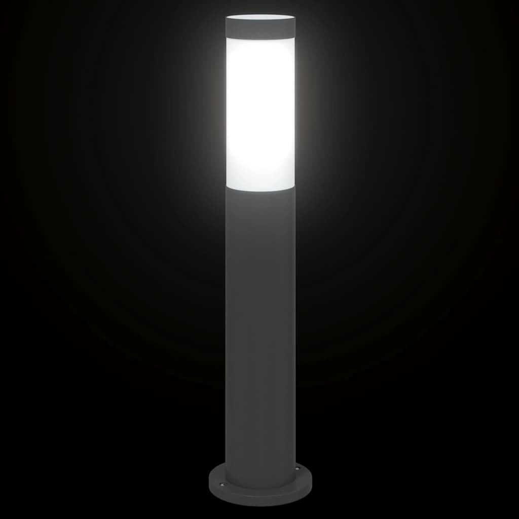 vidaXL Bollard Lights 3pcs 50 cm Stainless Steel IP44