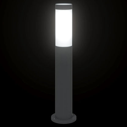 vidaXL Bollard Lights 3pcs 50 cm Stainless Steel IP44