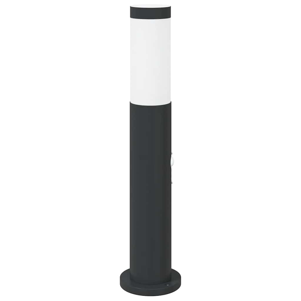 vidaXL Bollard Light with Sensor 50 cm Stainless Steel IP44