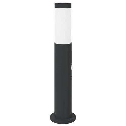vidaXL Bollard Light with Sensor 50 cm Stainless Steel IP44