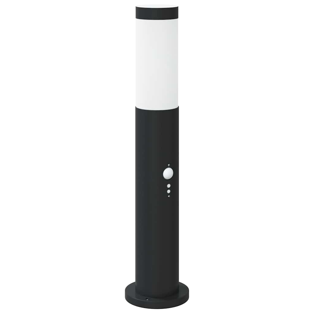 vidaXL Bollard Lights with Sensor 3pcs 50 cm Stainless Steel IP44
