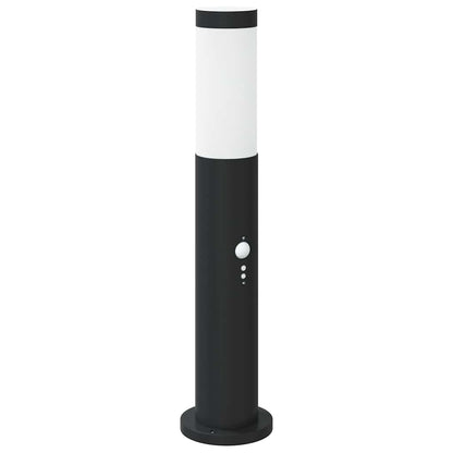 vidaXL Bollard Lights with Sensor 3pcs 50 cm Stainless Steel IP44