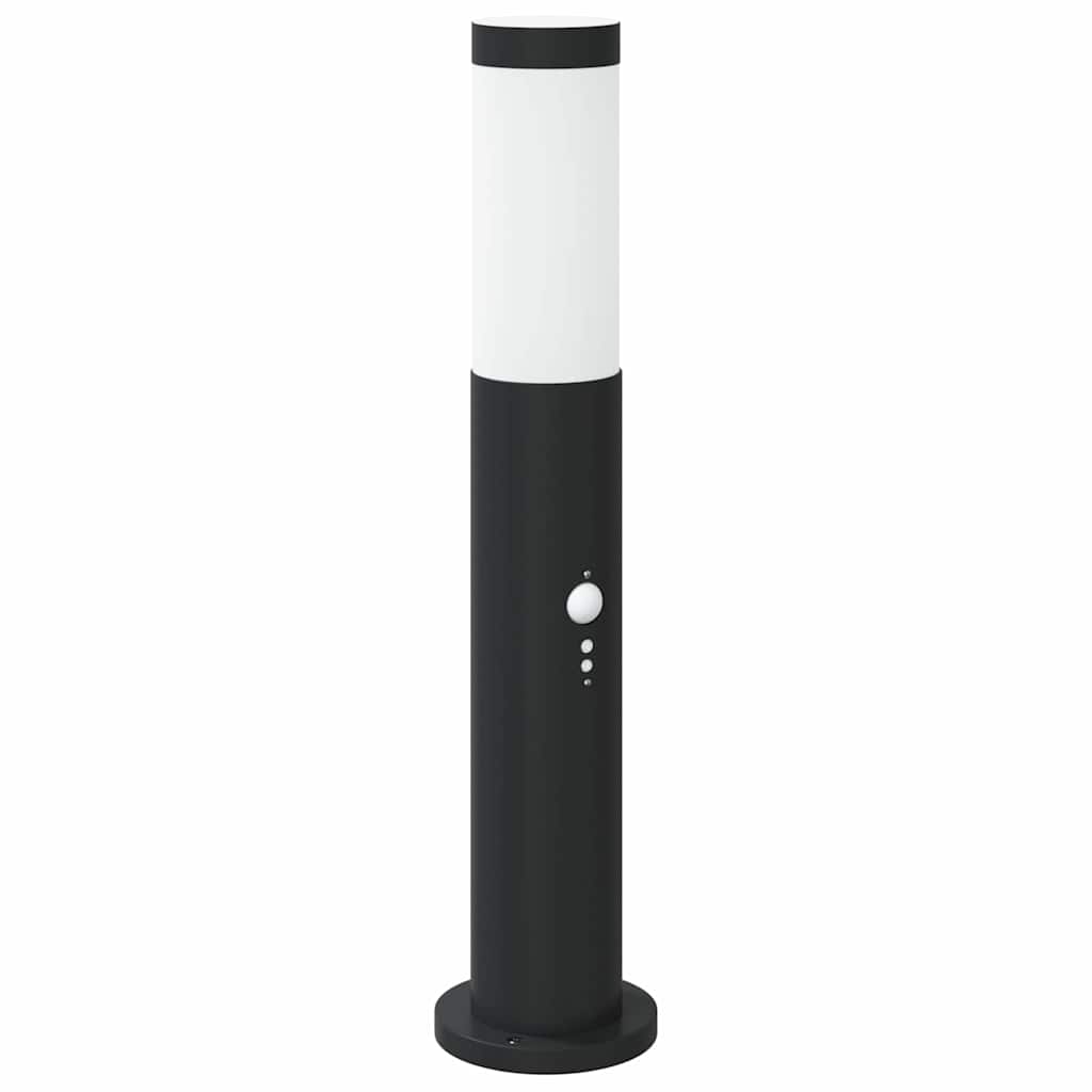 vidaXL Bollard Lights with Sensor 3pcs 50 cm Stainless Steel IP44