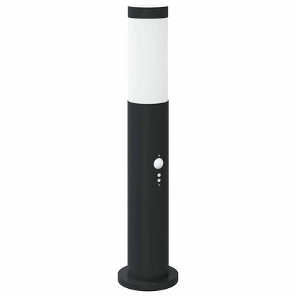 vidaXL Bollard Lights with Sensor 3pcs 50 cm Stainless Steel IP44