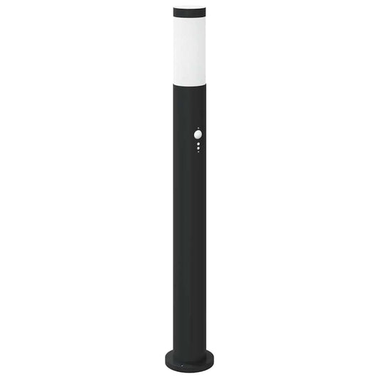 vidaXL Bollard Light with Sensor 80 cm Stainless Steel IP44