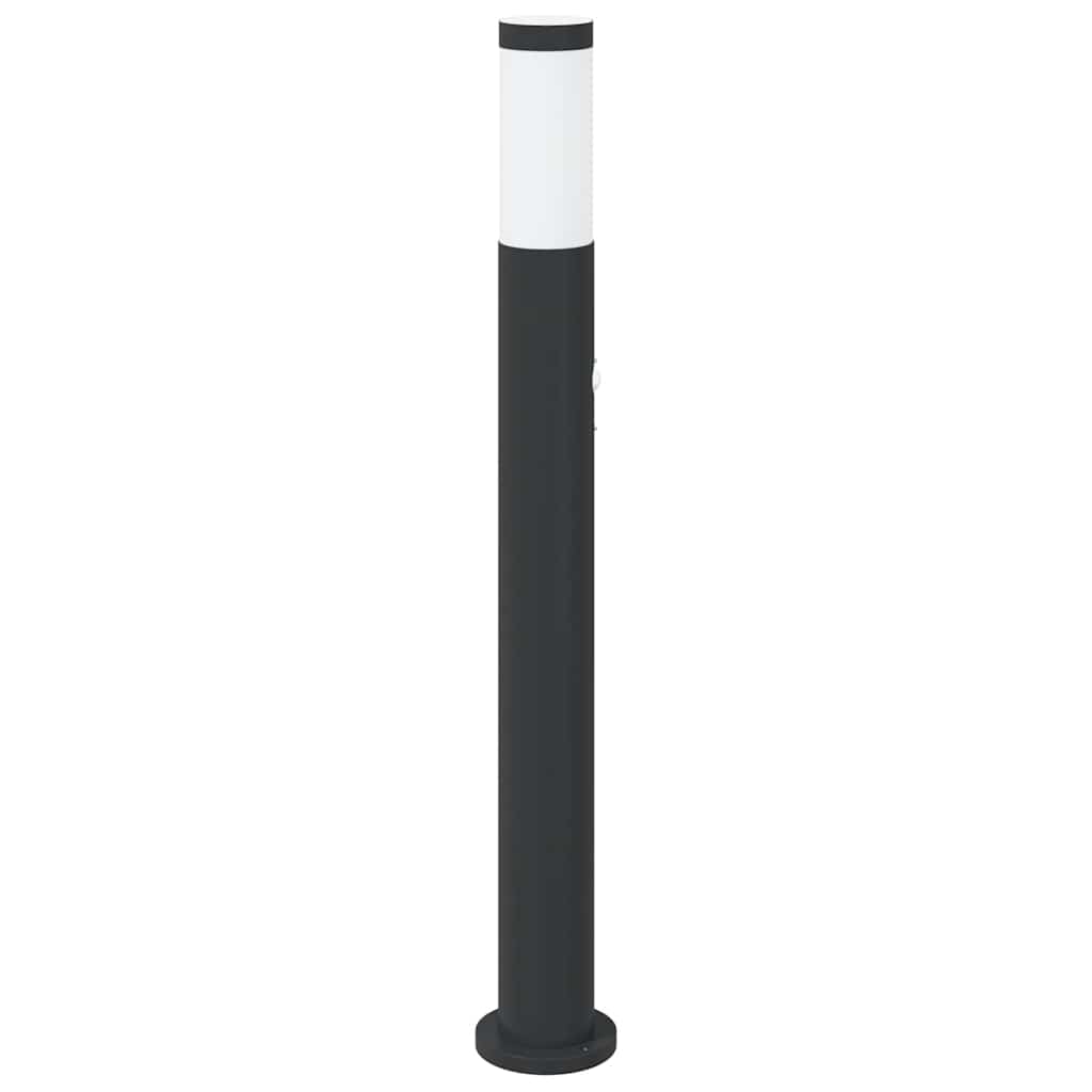 vidaXL Bollard Light with Sensor 80 cm Stainless Steel IP44