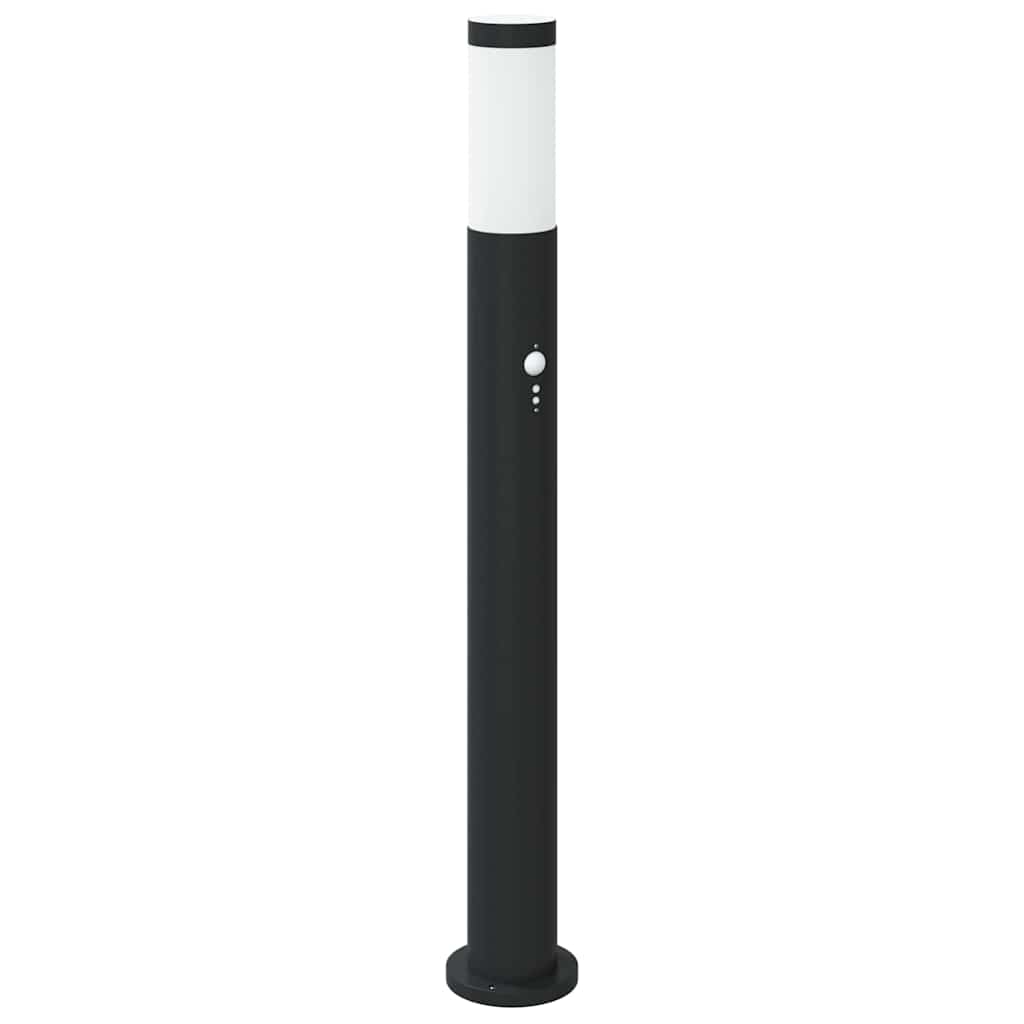 vidaXL Bollard Lights with Sensor 3pcs 80 cm Stainless Steel IP44