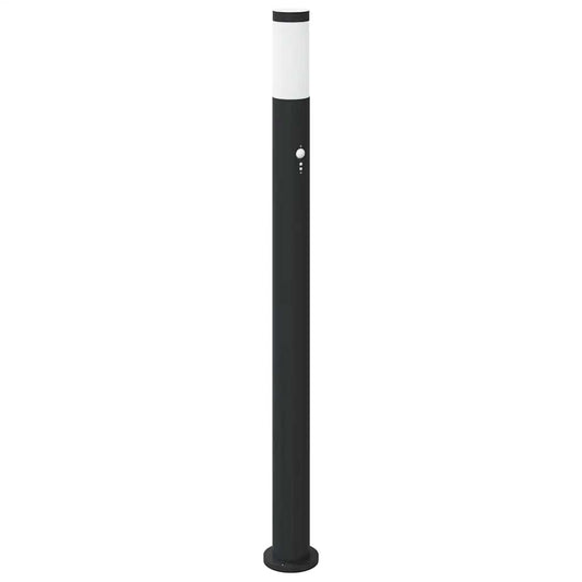 vidaXL Bollard Light with Sensor 110 cm Stainless Steel IP44