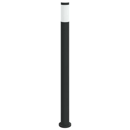 vidaXL Bollard Light with Sensor 110 cm Stainless Steel IP44