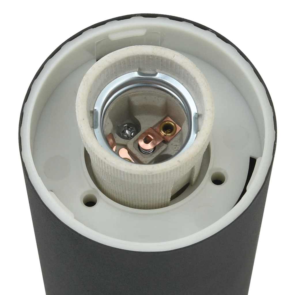 vidaXL Bollard Lights with Outlet 3pcs 110 cm Stainless Steel IP44