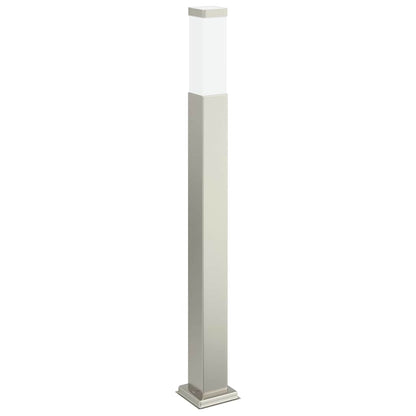 vidaXL Bollard Light 80 cm Stainless Steel IP44