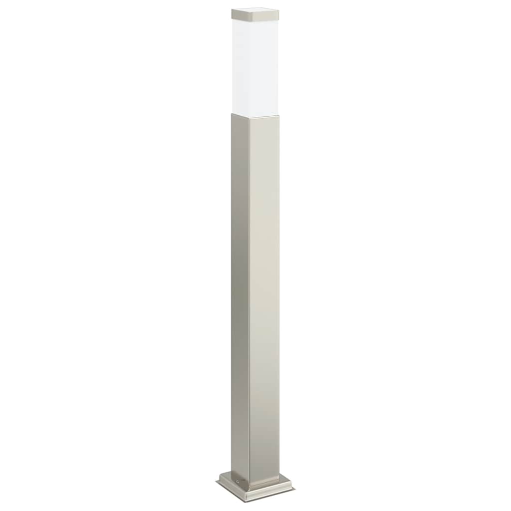 vidaXL Bollard Lights 3 pcs 80 cm Stainless Steel IP44