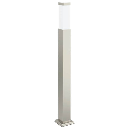 vidaXL Bollard Lights 3 pcs 80 cm Stainless Steel IP44