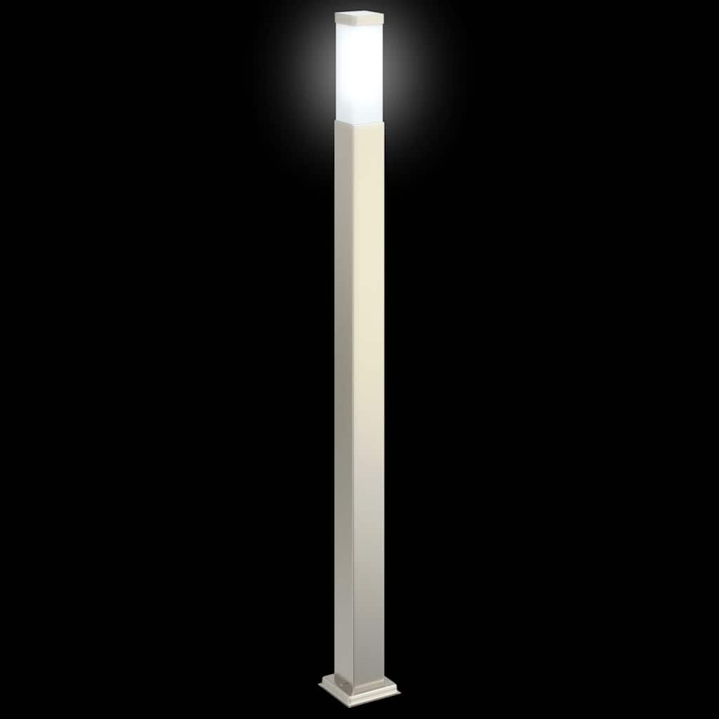 vidaXL Bollard Lights 3 pcs 110 cm Stainless Steel IP44