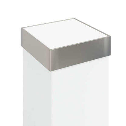 vidaXL Bollard Lights 3 pcs 110 cm Stainless Steel IP44