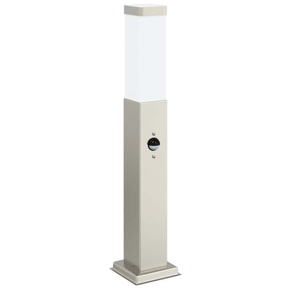vidaXL Bollard Light with Sensor 50 cm Stainless Steel IP44