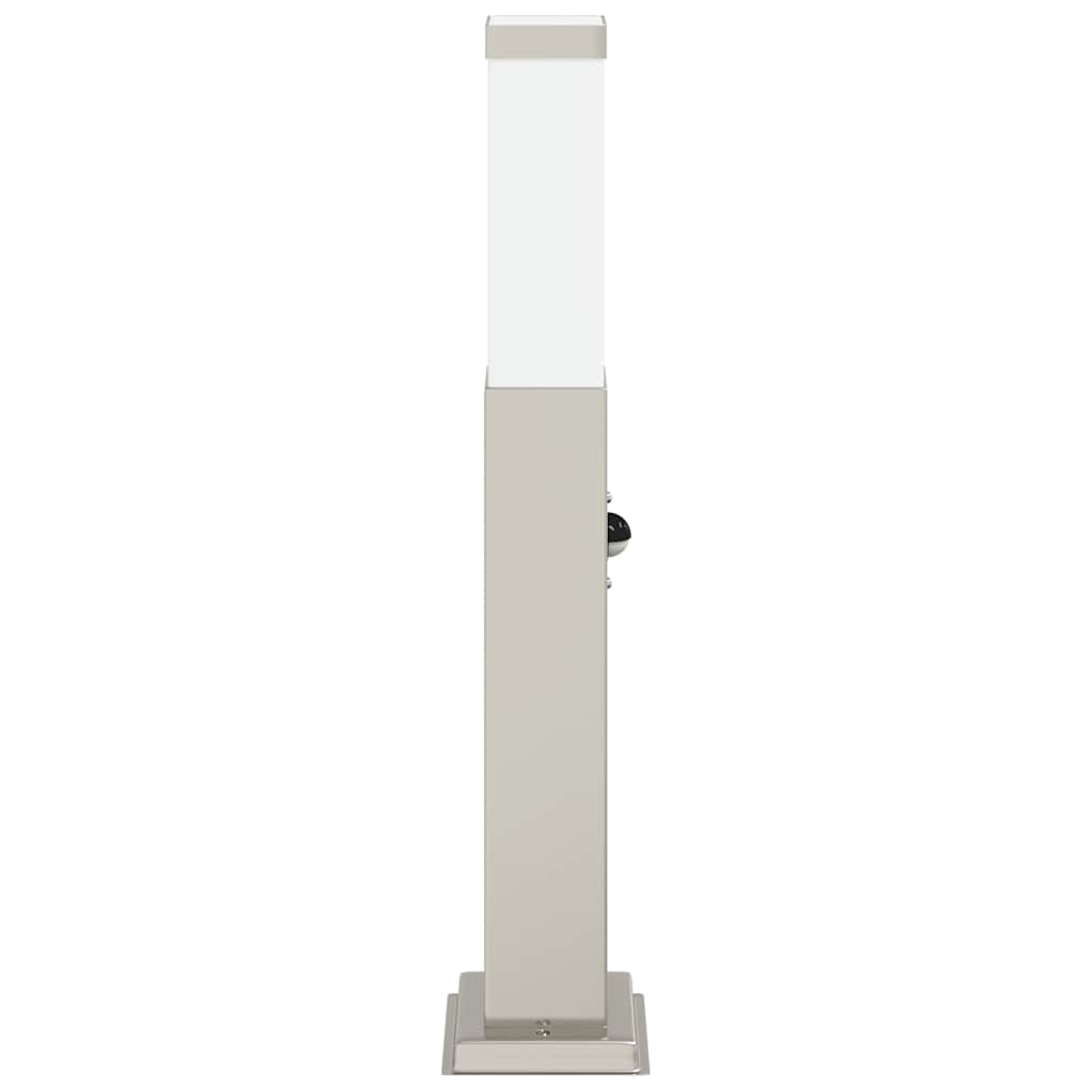 vidaXL Bollard Light with Sensor 50 cm Stainless Steel IP44