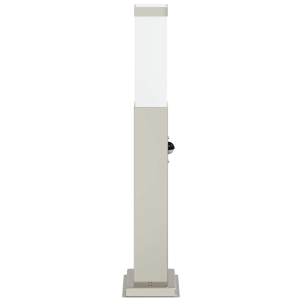 vidaXL Bollard Light with Sensor 50 cm Stainless Steel IP44