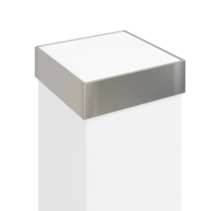 vidaXL Bollard Lights with Sensor 3 pcs 50 cm Stainless Steel IP44