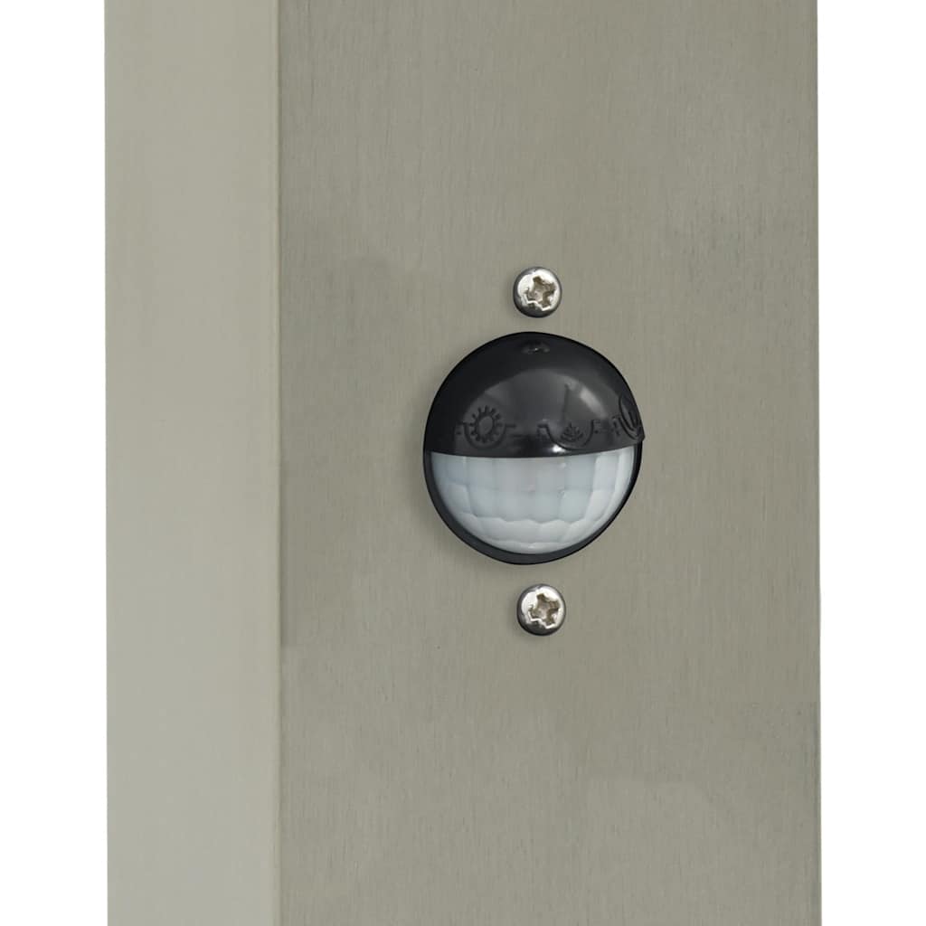 vidaXL Bollard Lights with Sensor 3 pcs 50 cm Stainless Steel IP44