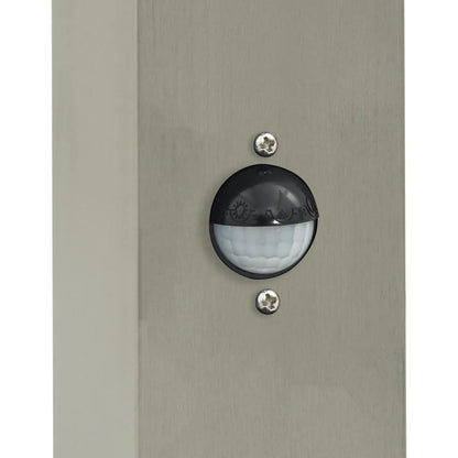 vidaXL Bollard Lights with Sensor 3 pcs 50 cm Stainless Steel IP44