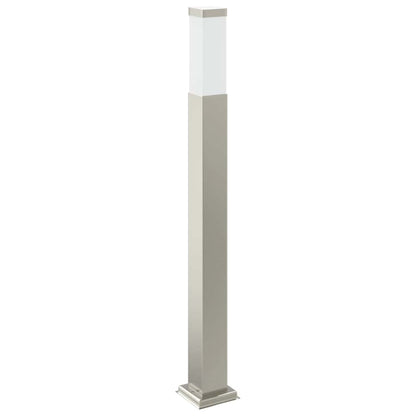 vidaXL Bollard Light with Sensor 80 cm Stainless Steel IP44