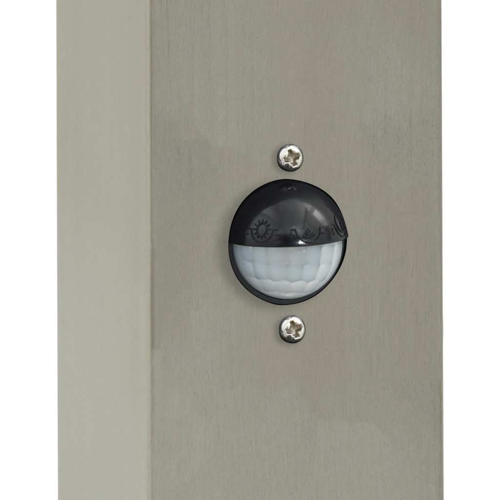 vidaXL Bollard Lights with Sensor 3 pcs 80 cm Stainless Steel IP44