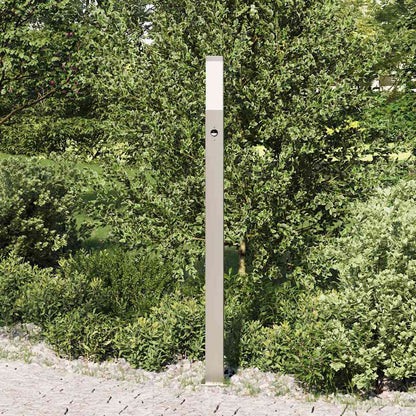 vidaXL Bollard Light with Sensor 110 cm Stainless Steel IP44