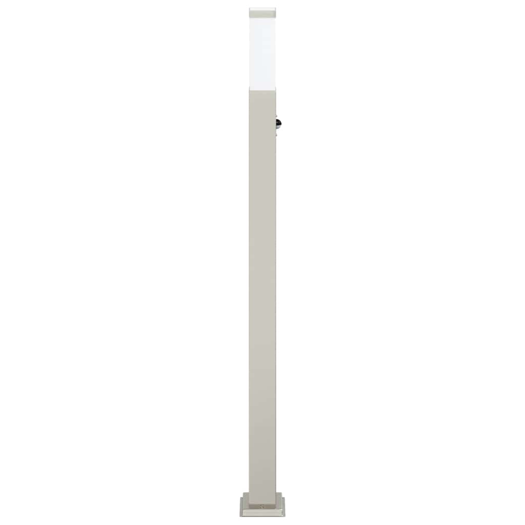 vidaXL Bollard Light with Sensor 110 cm Stainless Steel IP44