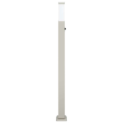 vidaXL Bollard Light with Sensor 110 cm Stainless Steel IP44
