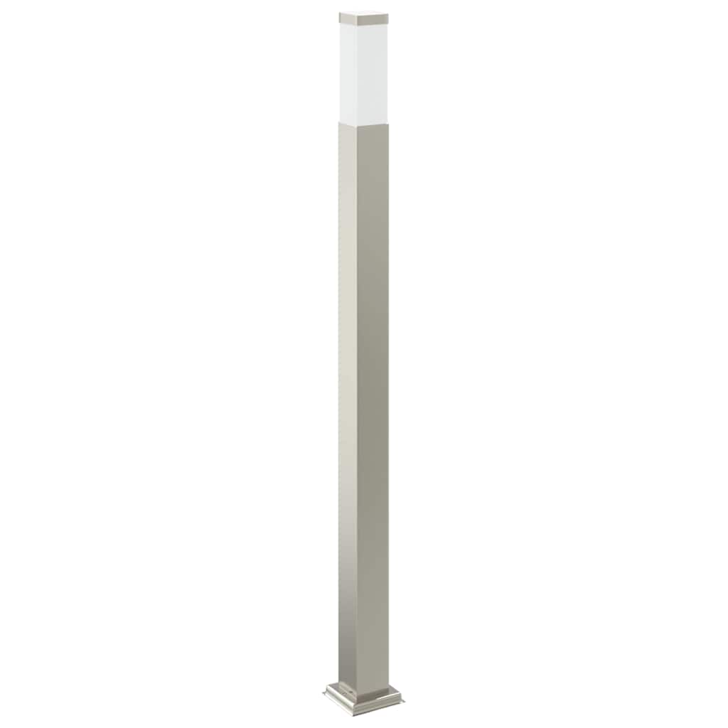 vidaXL Bollard Light with Sensor 110 cm Stainless Steel IP44