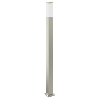 vidaXL Bollard Light with Sensor 110 cm Stainless Steel IP44
