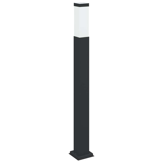 vidaXL Bollard Light 80 cm Black IP44