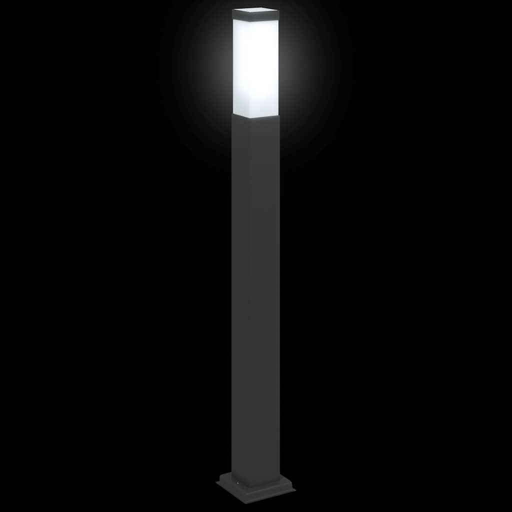 vidaXL Bollard Light 80 cm Black IP44