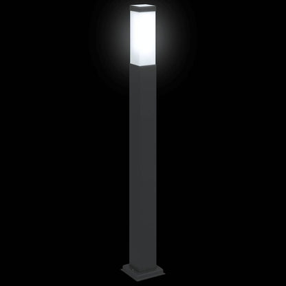vidaXL Bollard Light 80 cm Black IP44