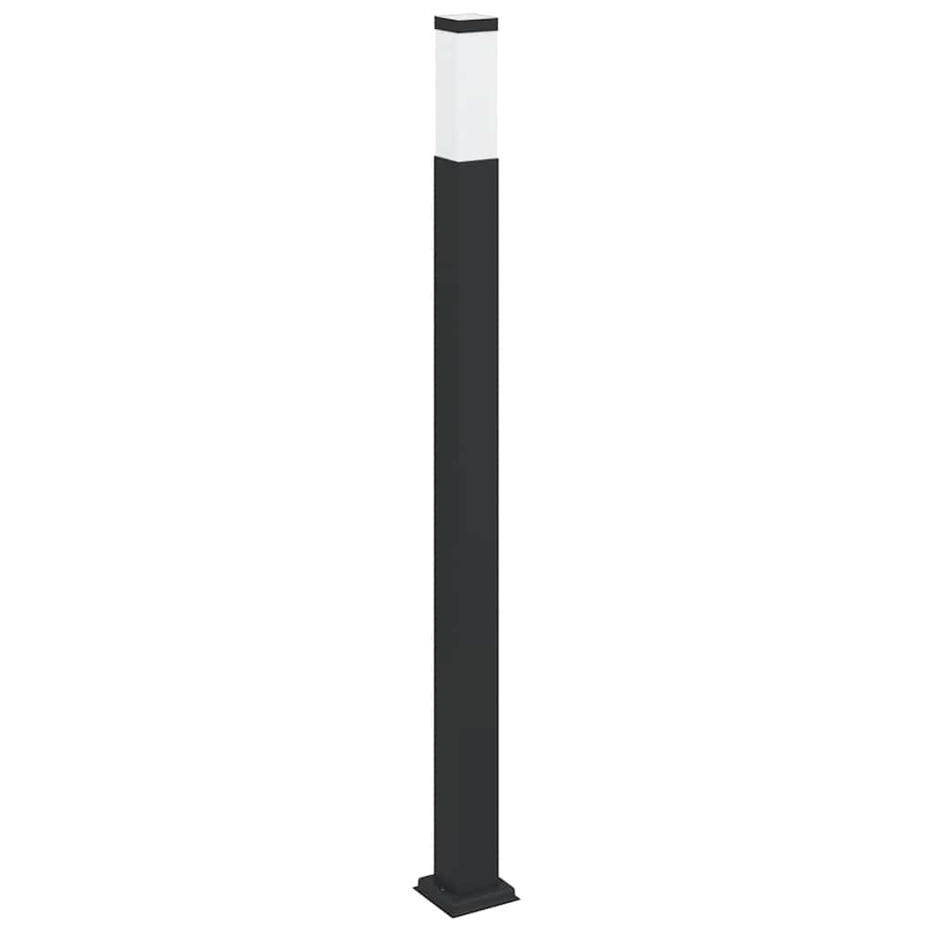 vidaXL Bollard Light 110 cm Black IP44