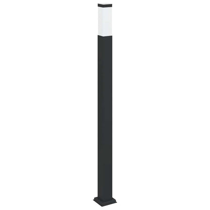vidaXL Bollard Light 110 cm Black IP44