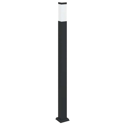 vidaXL Bollard Light 110 cm Black IP44
