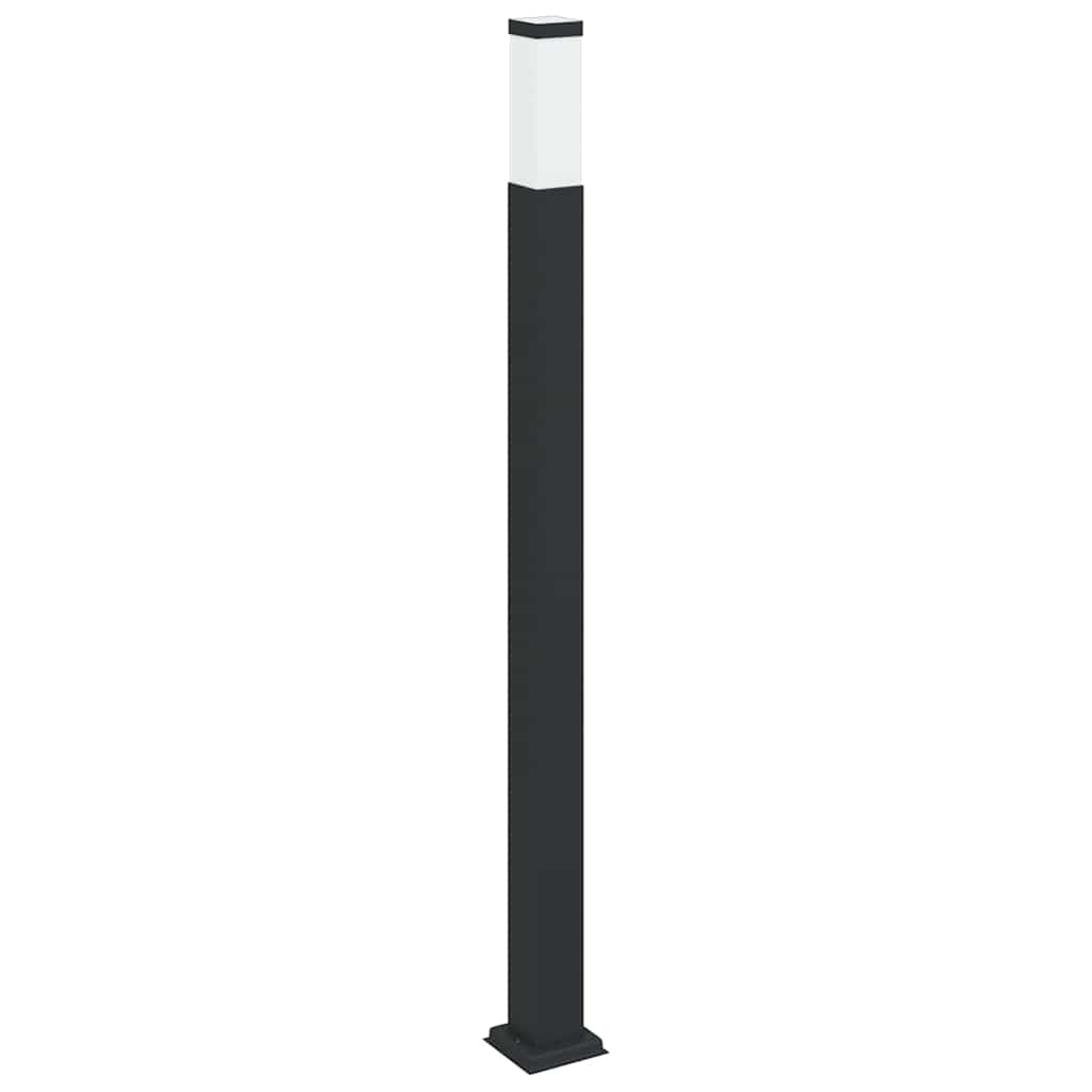 vidaXL Bollard Light 110 cm Black IP44