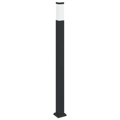 vidaXL Bollard Light 110 cm Black IP44