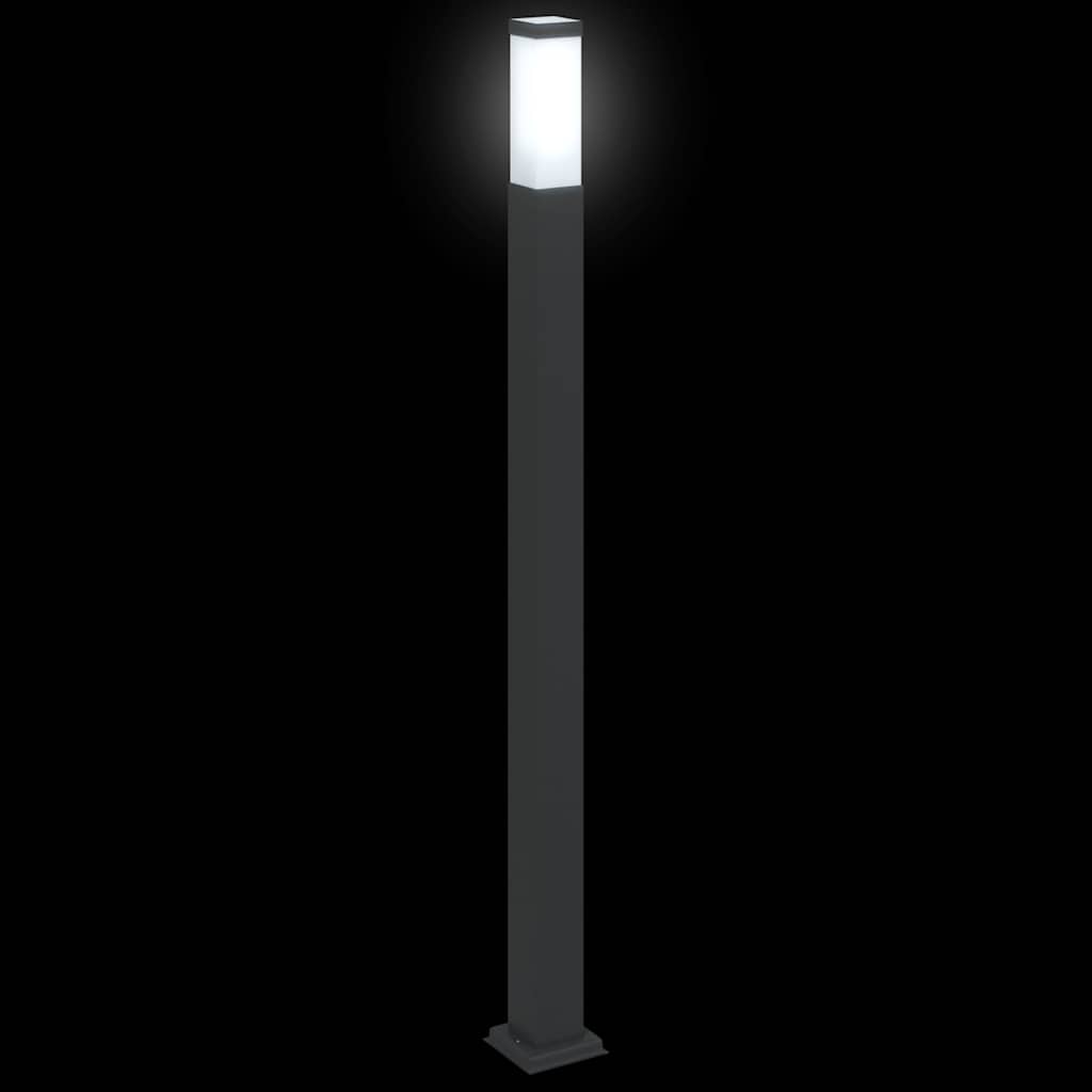 vidaXL Bollard Light 110 cm Black IP44
