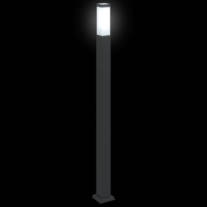 vidaXL Bollard Light 110 cm Black IP44