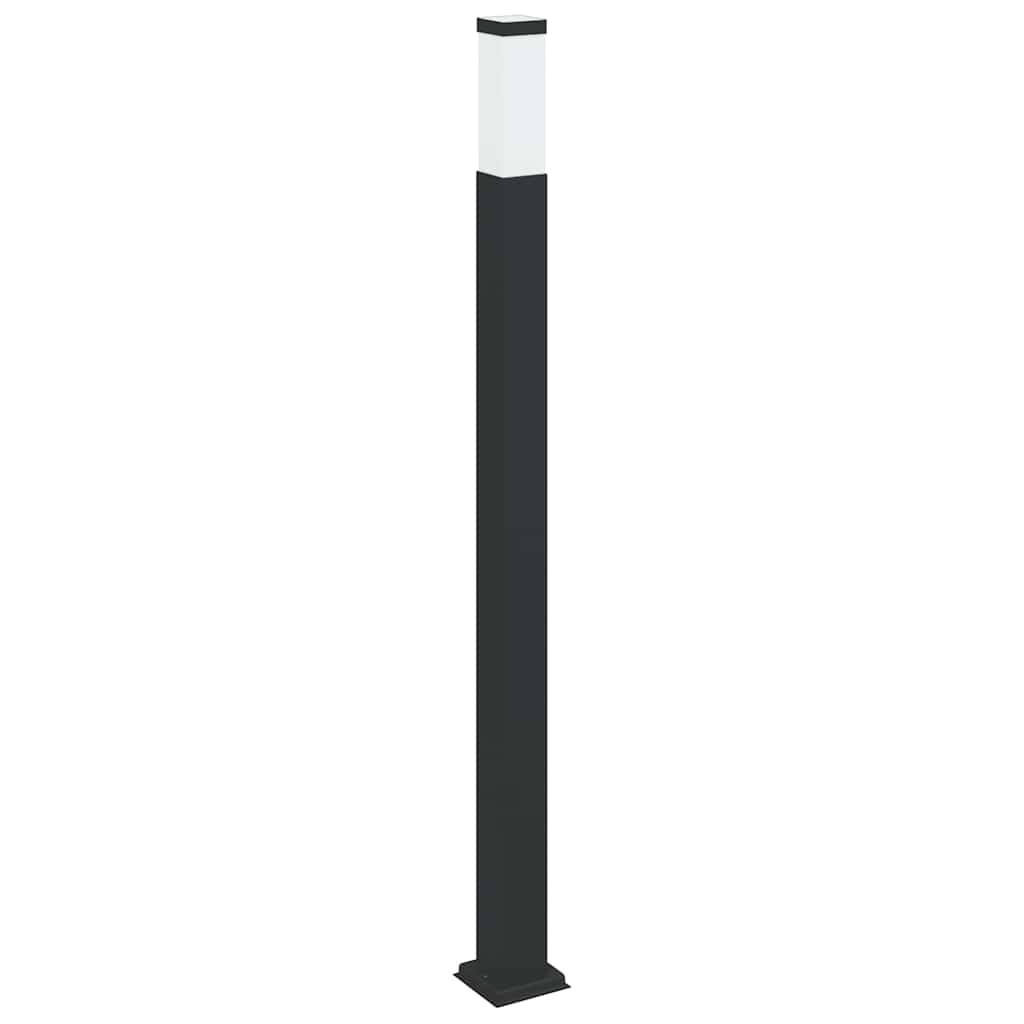 vidaXL Bollard Lights 3 pcs 110 cm Black IP44