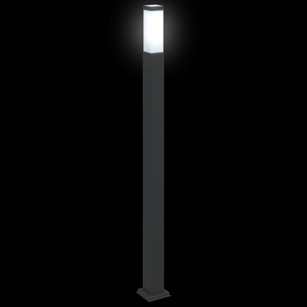 vidaXL Bollard Lights 3 pcs 110 cm Black IP44