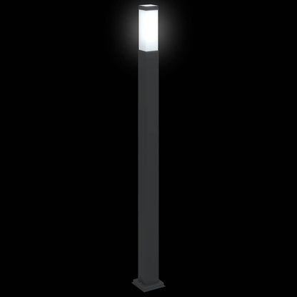 vidaXL Bollard Lights 3 pcs 110 cm Black IP44