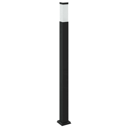 vidaXL Bollard Light with Sensor 110 cm Black IP44