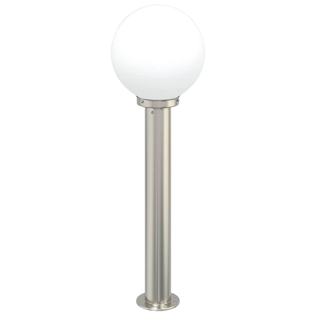 vidaXL Bollard Lights 3 pcs 80 cm Stainless Steel IP44